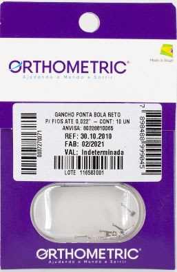 GANCHO DE BOLA RECTO (LARGO) ORTHOMETRIC