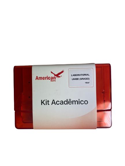 KIT ACADEMICO P/LABORATORIO UNIBE GRADO AMERICAN BURRS (16547)