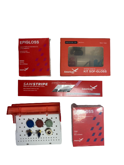 KIT P/TERMINACION Y PULIDO UNIBE (GRADO) AMERICAN BURRS