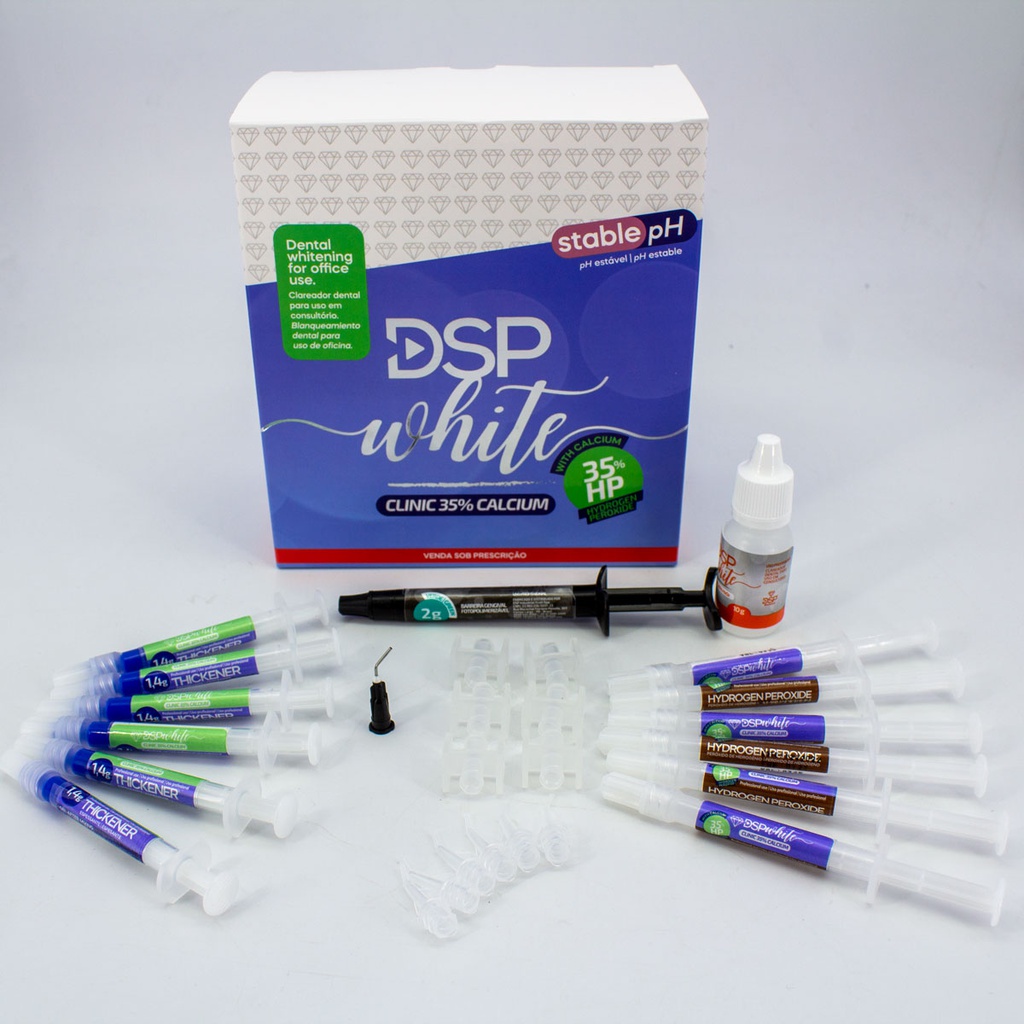 BLANQUEAMIENTO DSP WHITE CLINIC 35% CR CON CALCIO