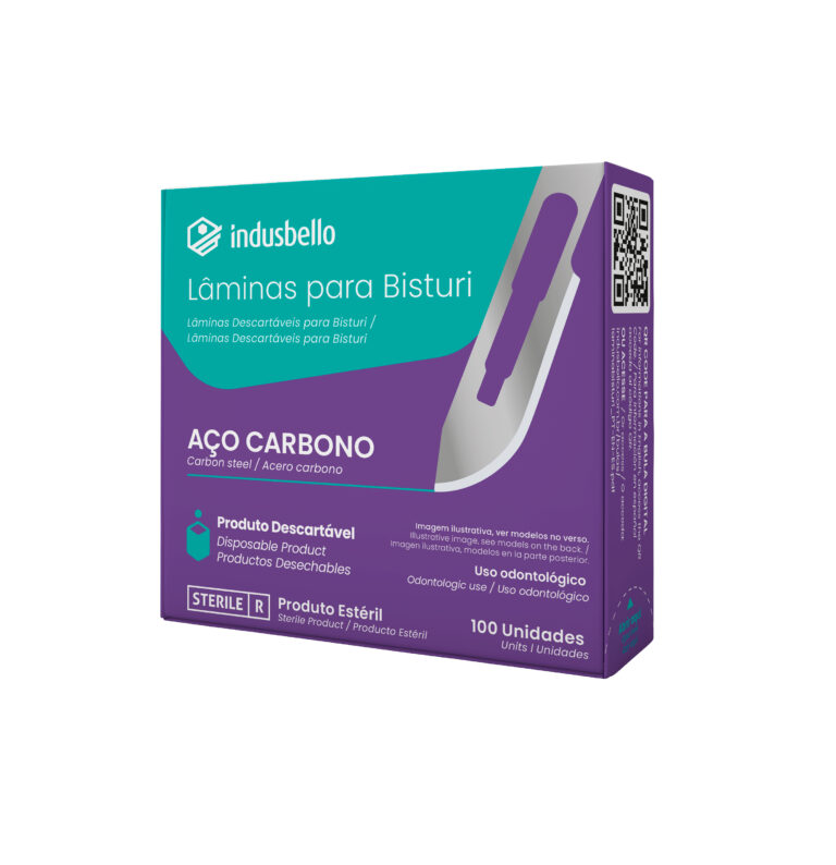 HOJAS DE BISTURI #15 ACERO CARBONO INDUSBELLO