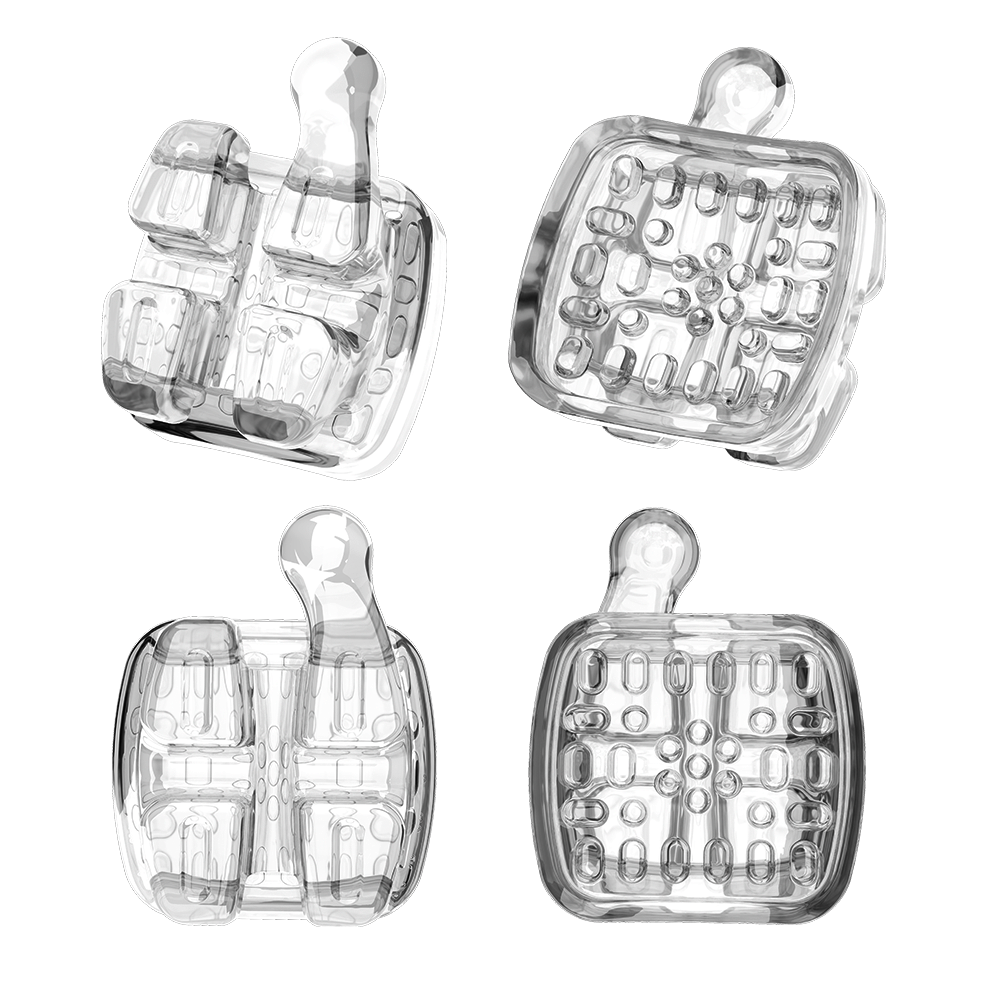 BRACKET ICERAM-P POLY SAFIRO ROTH ORTHOMETRIC KIT 5/1 PROMO (01 DENTOFORMO GRATIS)