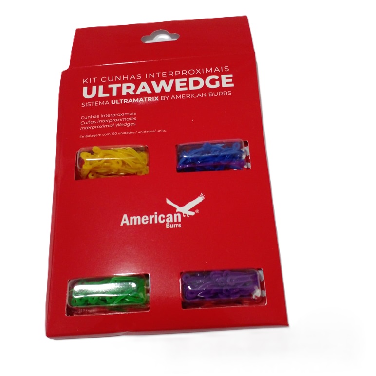 KIT DE CUÑAS PLASTICAS INTERPROXIMAL ULTRAWEDGE AMERICAN BURRS