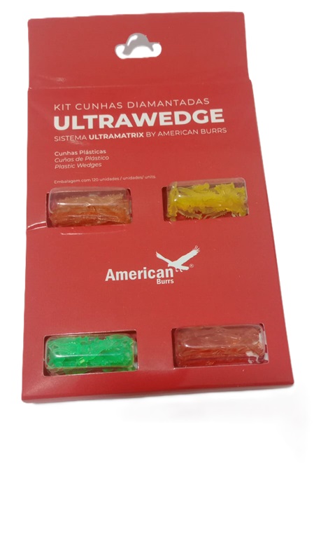 KIT DE CUÑAS PLASTICAS DIAMANTADA ULTRAWEDGE AMERICAN BURRS