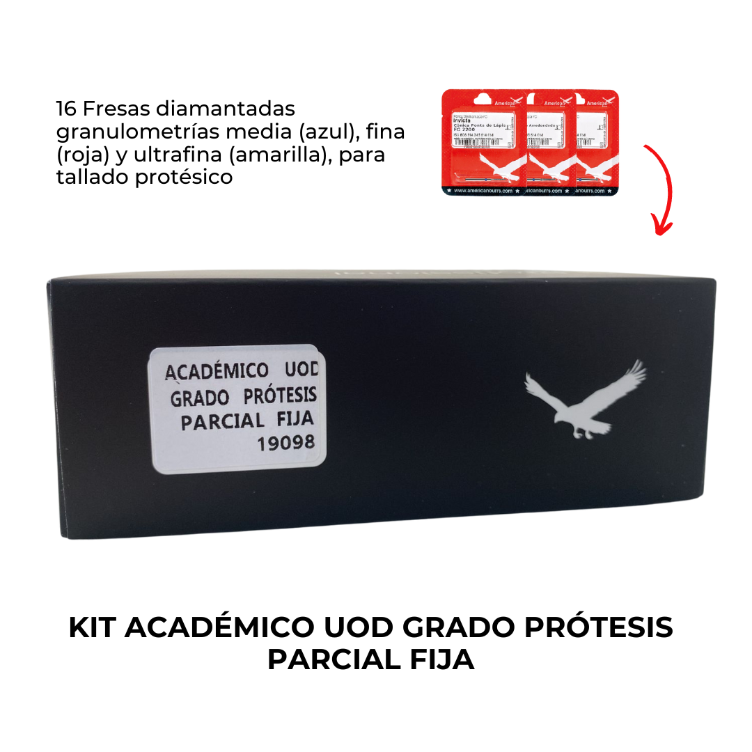 KIT ACADEMICO UOD GRADO PROTESIS PARCIAL FIJA