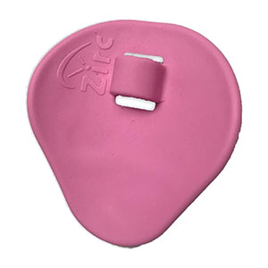 SOPORTE DE SILICONA CON ORIFICIO P/EYECTOR 50/1 ROSADO
