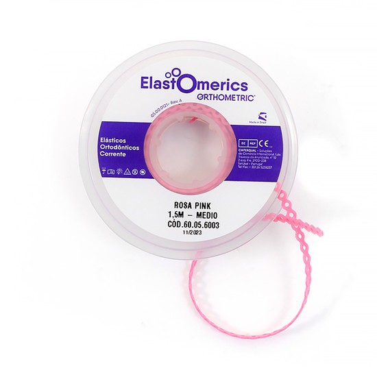 ELASTICOS CADENETA MEDIO ROSA PINK ORTHOMETRIC