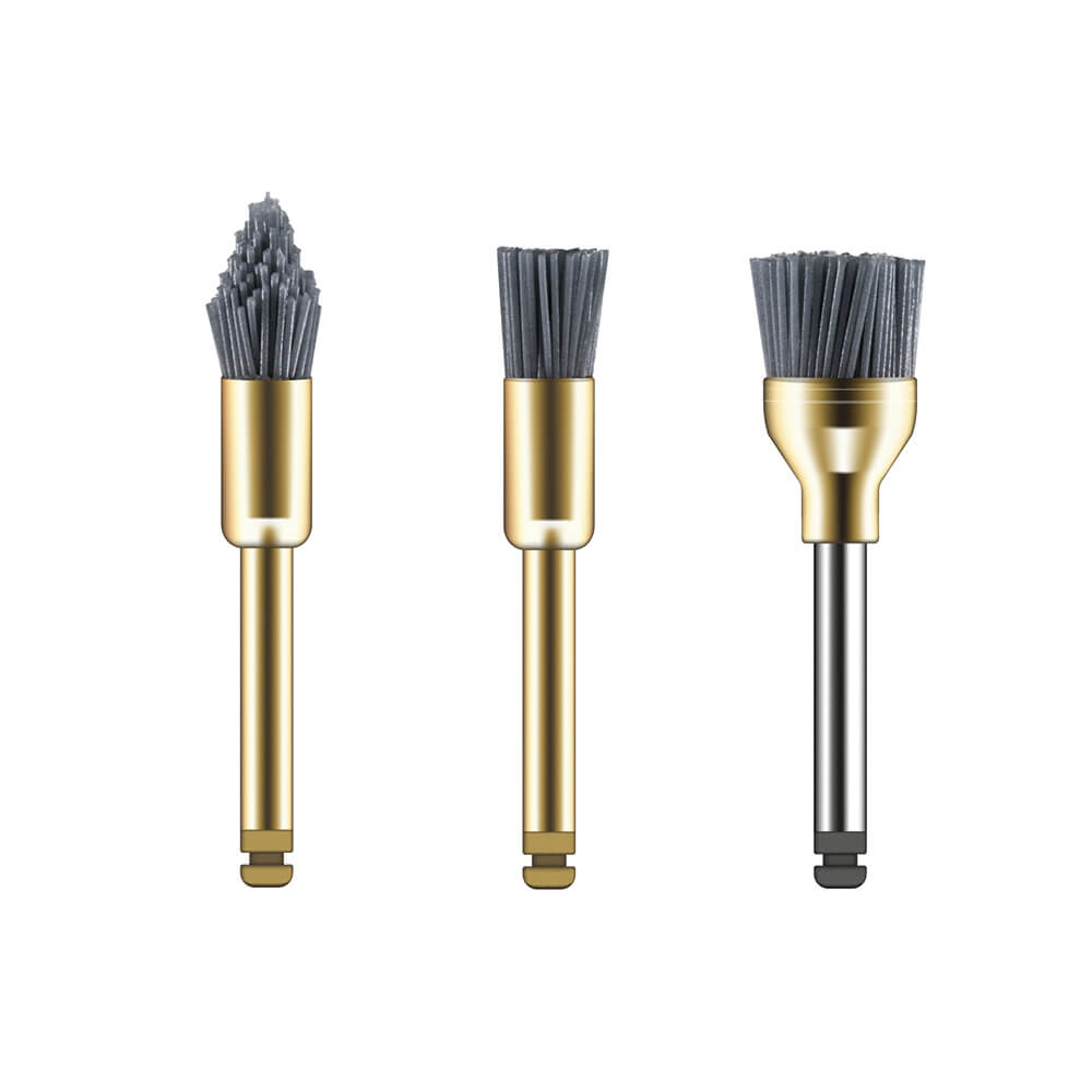 BROCHA CARBURO SILICIO ULTRABRUSH MEDIO PINCEL CONICO AMERICAN BURRS