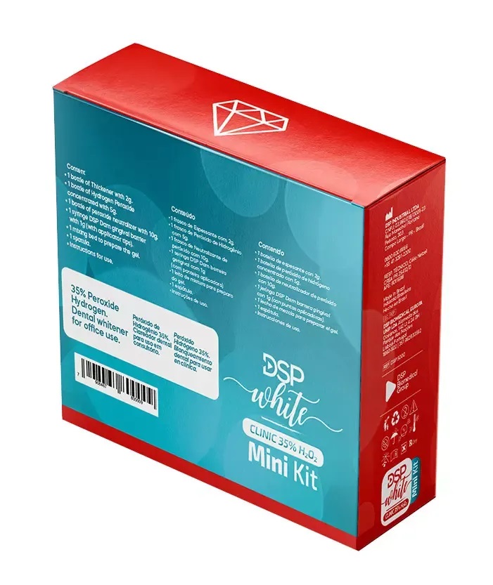 BLANQUEAMIENTO DSP WHITE CLINIC 35% MINI KIT