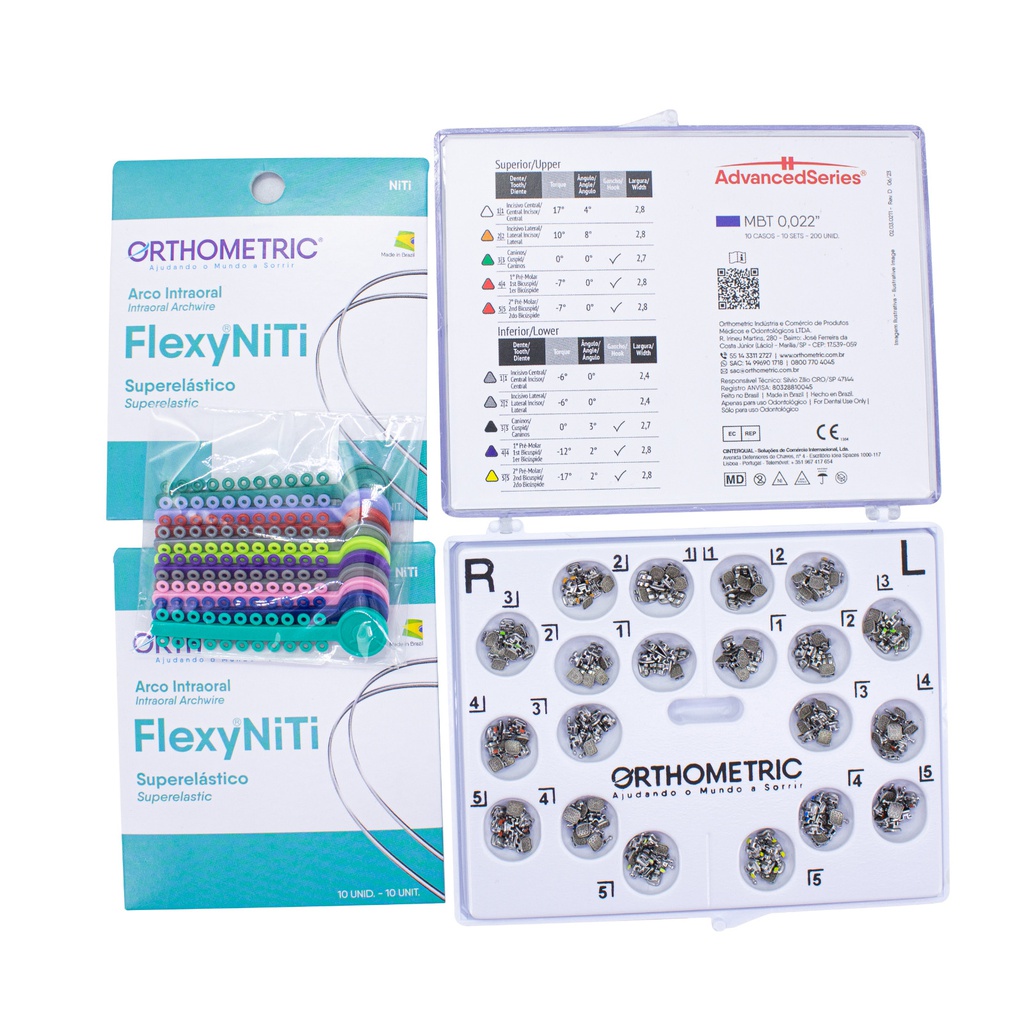BRACKET ADVANCED MBT ORTHOMETRIC KIT 10/1 PROMO