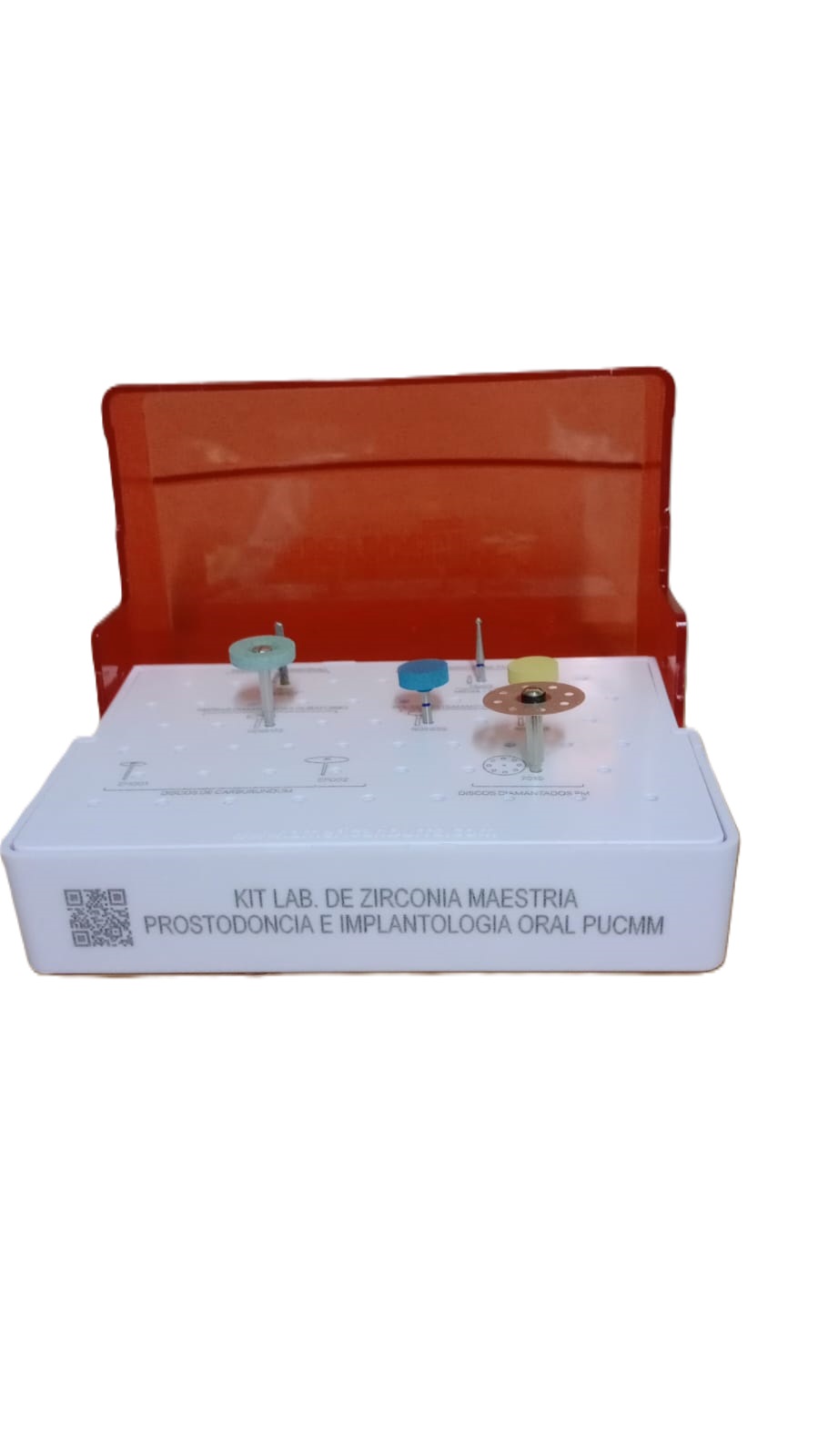 KIT ACADEMICO PUCMM POSTGRADO ZIRCONIA MAESTRIA PROSTODONCIA E IMPLANTOLOGIA ORAL AMERICAN BURRS