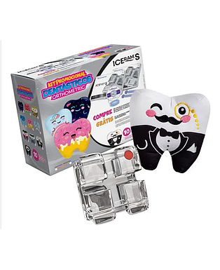 BRACKET ICERAM SAFIRA ROTH ORTHOMETRIC KIT 2/1 PROMO (ALMOHADA DENTASTICO)