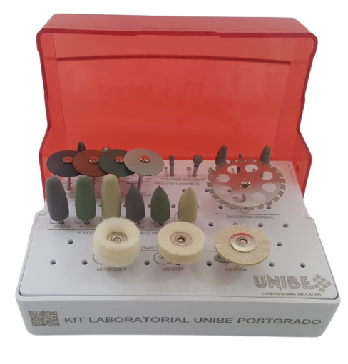 KIT ACADEMICO UNIBE POSTGRADO LABORATORIAL AMERICAN BURRS
