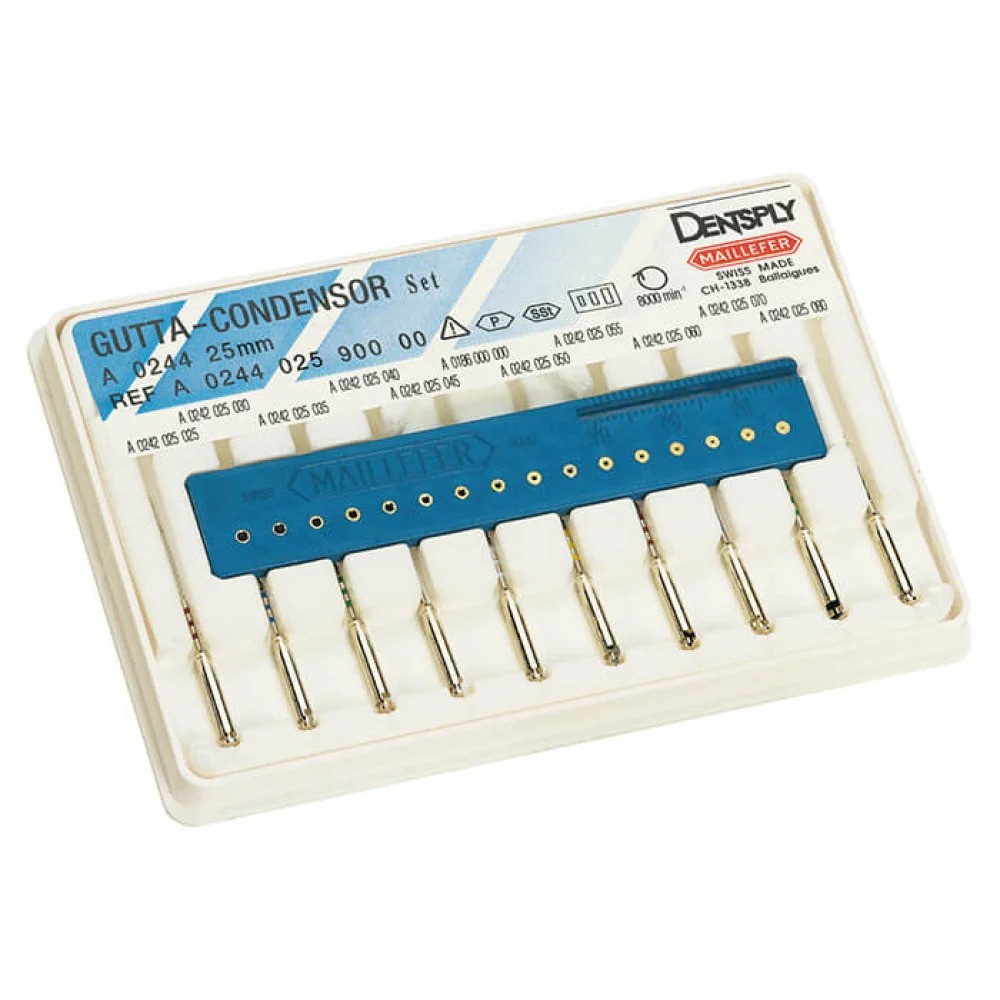 CONDENSADOR ENDODONTICO ROTATORIO #25/80 C/REGLA DENTSPLY