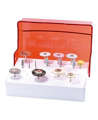 KIT P/TERMINACION Y PULIDO CERAMICA BASICO AMERICAN BURRS