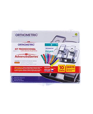 BRACKET ADVANCED MBT ORTHOMETRIC KIT 10/1 PROMO (10 ELASTICOS MODULAR + 20 ARCOS)