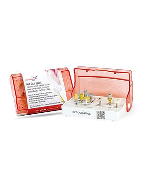 KIT P/TERMINACION Y PULIDO CERAMICA DURAPOL 10/1 AMERICAN BURRS