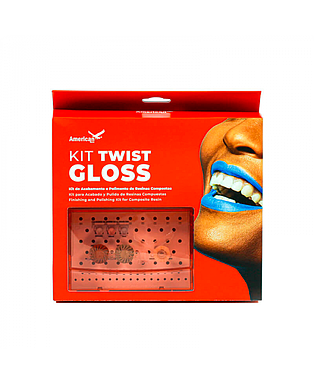 KIT P/TERMINACION Y PULIDO TWISTGLOSS AMERICAN BURRS