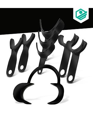 RETRACTOR KIT SURTIDO P/ADULTO NEGRO 9/1 (C, V, MF Y EXPANDEX)