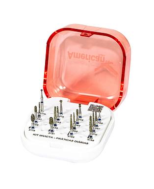 KIT FRESAS P/PRACTICAS DIARIAS (OPERATORIA Y PROTESIS) AMERICAN BURRS