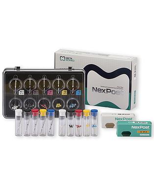 PERNO FIBRA VIDRIO NEXPOST KIT 25/1 C/FRESAS META BIOMED
