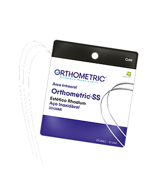 ARCO FLEXY NITI ESTHETIC RHODIUM 018 SUP ORTHOMETRIC