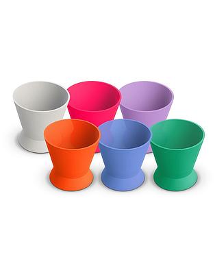 VASO DAPPEN SILICONA INDUSBELLO MEDIANO NARANJA