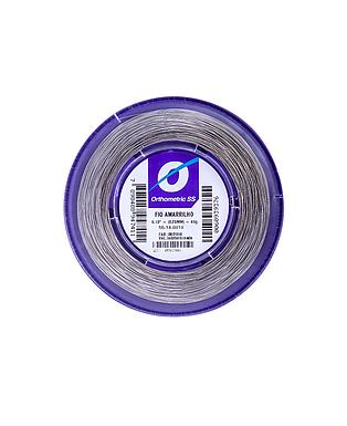 ALAMBRE P/LIGADURA 0.25MM 10" ORTHOMETRIC