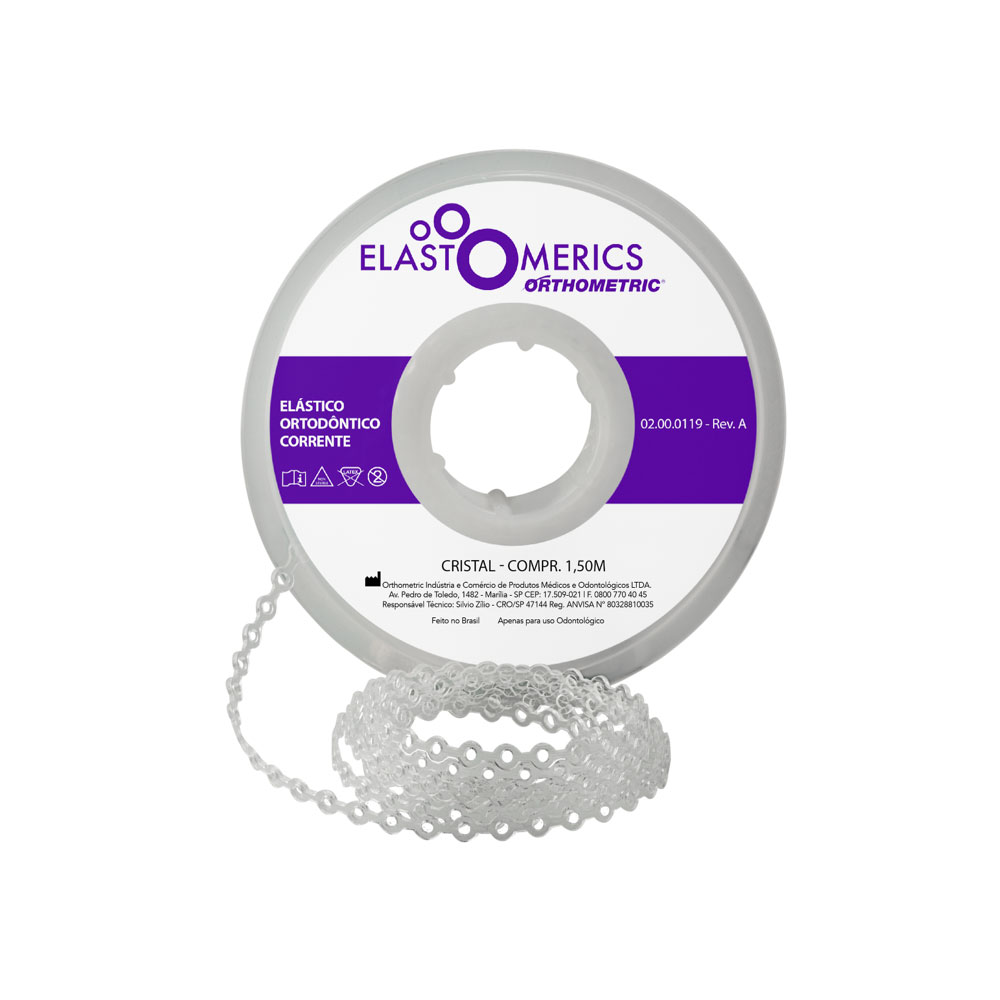 ELASTICOS CADENETA MEDIO CRISTAL 1.5M ORTHOMETRIC
