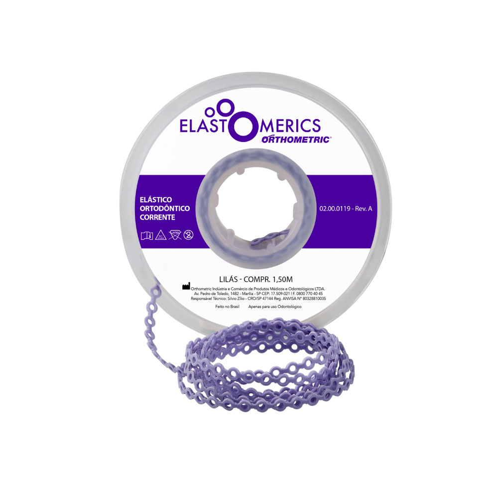 ELASTICOS CADENETA MEDIO LILA 1.5M ORTHOMETRIC