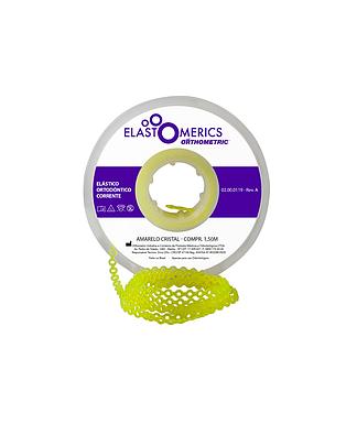 ELASTICOS CADENETA CORTO AMARILLO CRISTAL 1.5M ORTHOMETRIC
