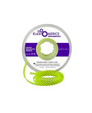 ELASTICOS CADENETA CORTO AMARILLO LIMON 1.5M ORTHOMETRIC