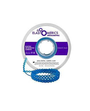 ELASTICOS CADENETA CORTO AZUL CRISTAL 1.5M ORTHOMETRIC