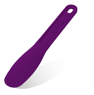 ESPATULA P/ALGINATO/YESO INDUSBELLO MORADA/LILAS