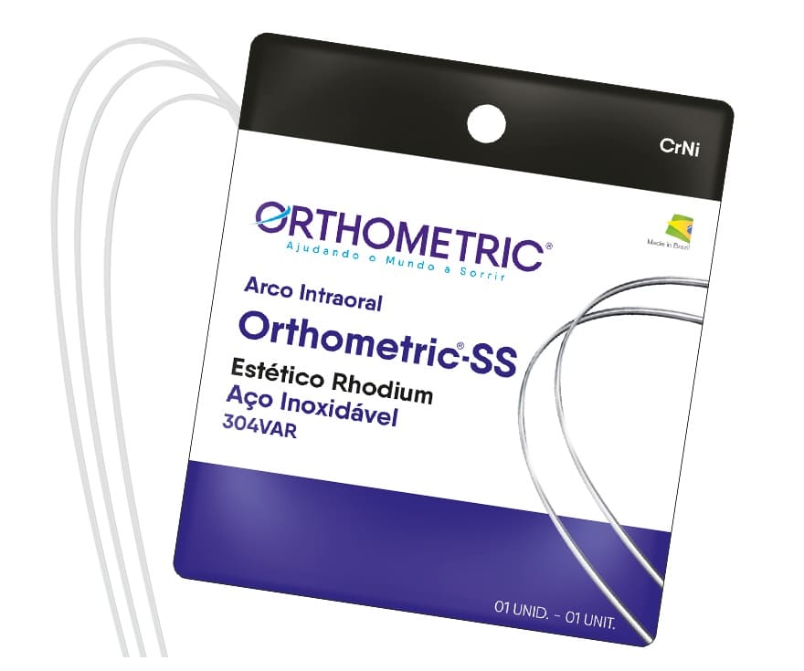 ARCO ACERO ESTHETIC RHODIUM 19X25 SUP ORTHOMETRIC