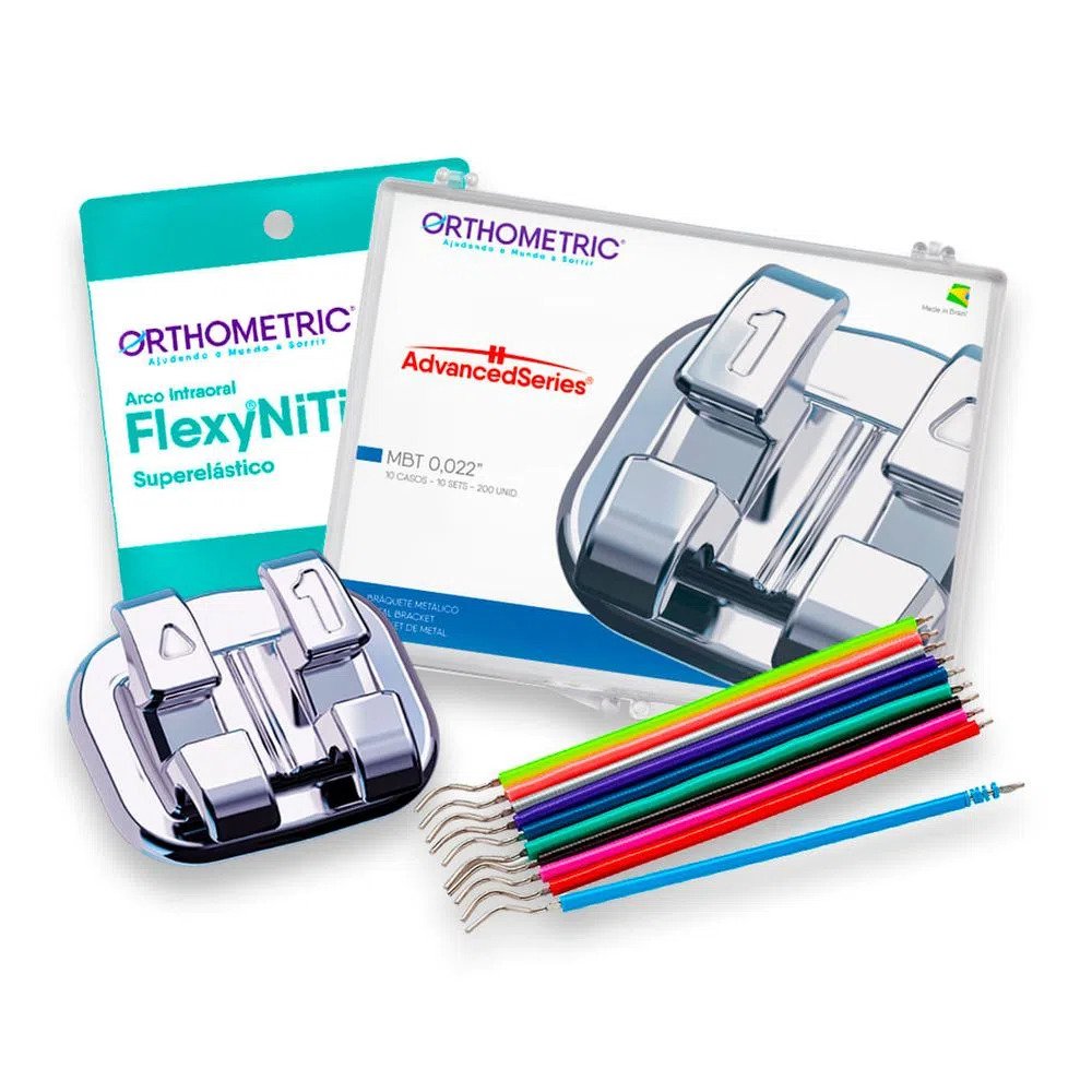 BRACKET ADVANCED ROTH ORTHOMETRIC KIT 1/1 PROMO (2 ELASTICOS MODULAR + ARCOS)