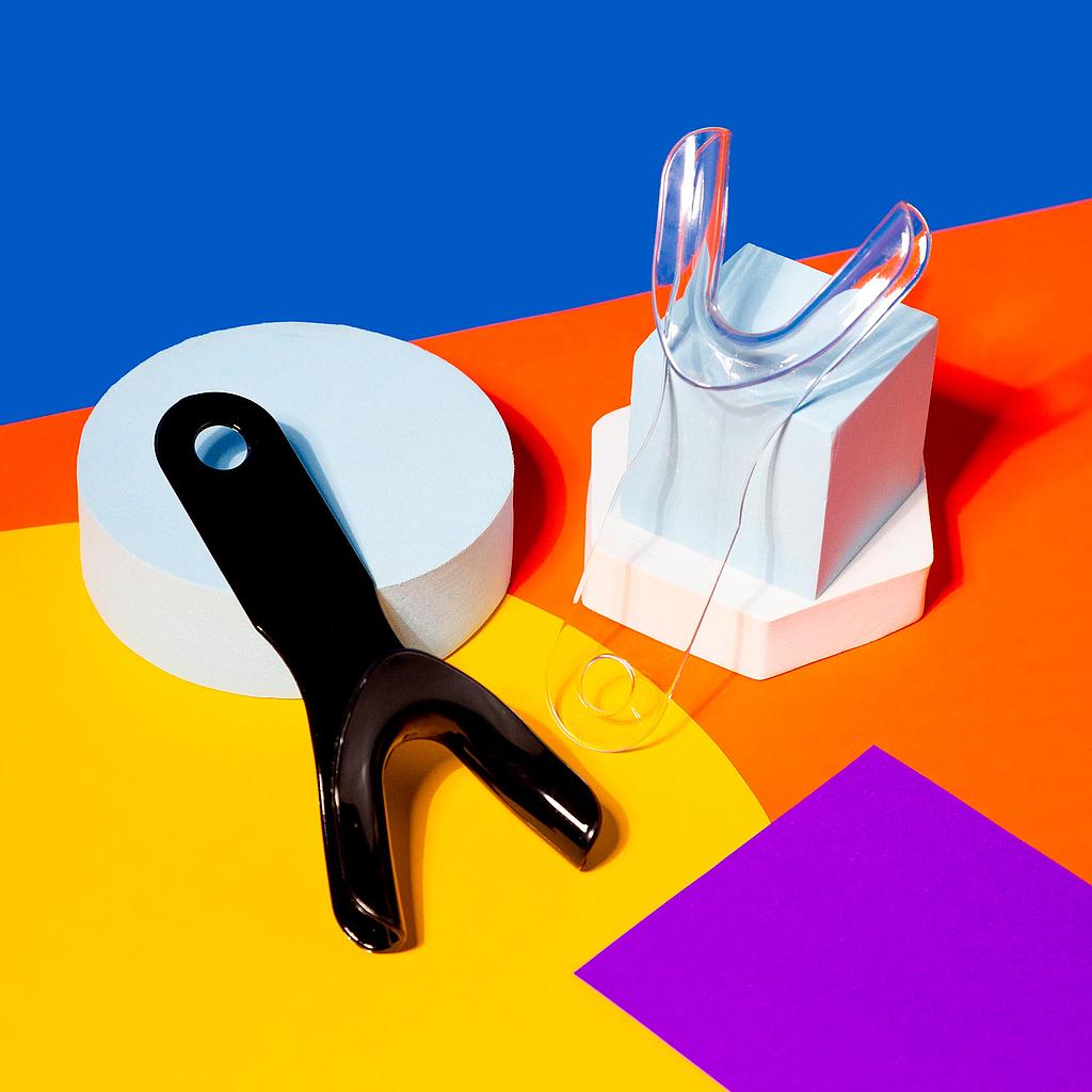 RETRACTOR TIPO V P/ADULTO TRANSPARENTE 2/1 INDUSBELLO