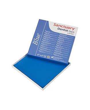 DIQUE GOMA 6"X6" SANCTUARY AZUL MEDIO