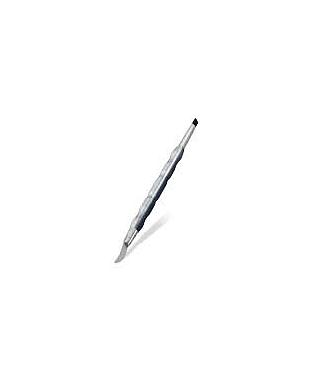 ESPATULA FLEXIBLE P/RESINA # 05 GRIS/PLATA INDUSBELLO
