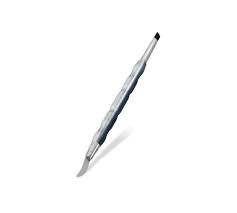 ESPATULA FLEXIBLE P/RESINA # 05 GRIS/PLATA INDUSBELLO