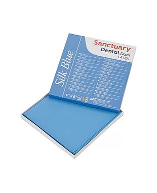 DIQUE GOMA 6"X6" SANCTUARY SILK BLUE MEDIO