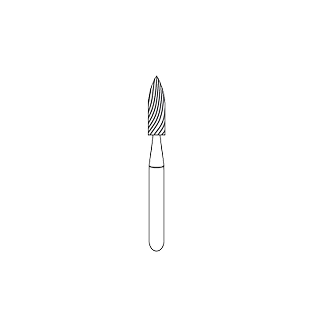 FRESA CARBIDE P/ACABADO (30)  FG9904 AGUJA RAZOR AMERICAN BURRS