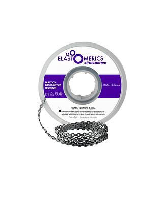 ELASTICOS CADENETA CORTO PLATA 1.5M ORTHOMETRIC
