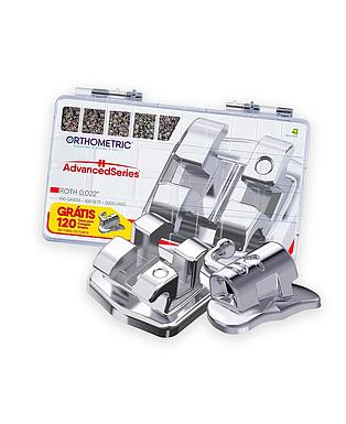 BRACKET ADVANCED ROTH ORTHOMETRIC KIT 100/1 PROMO (120 TUBOS ADVANCED ROTH)