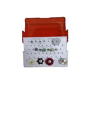KIT ACADEMICO PUCMM POSTGRADO ACRILICO MAESTRIA PROSTODONCIA E IMPLANTOLOGIA ORAL AMERICAN BURRS
