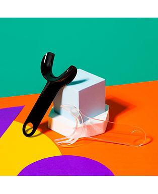 RETRACTOR TIPO C P/NIÑO NEGRO 2/1 BAMBINI INDUSBELLO