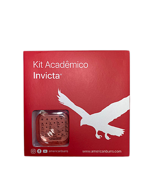KIT ACADEMICO UNIBE GRADO FRESAS PREPARACION RESTAURADORA AMERICAN BURRS