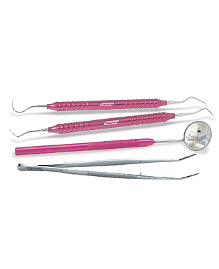 KIT CLINICO C/ 4 PCS ROSADO GOLGRAN