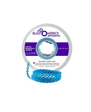 ELASTICOS CADENETA CORTO AZUL BEBE 1.5M ORTHOMETRIC