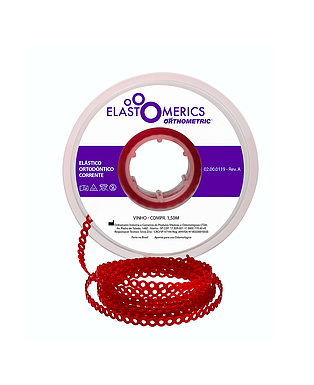 ELASTICOS CADENETA MEDIO VINO 1.5M ORTHOMETRIC